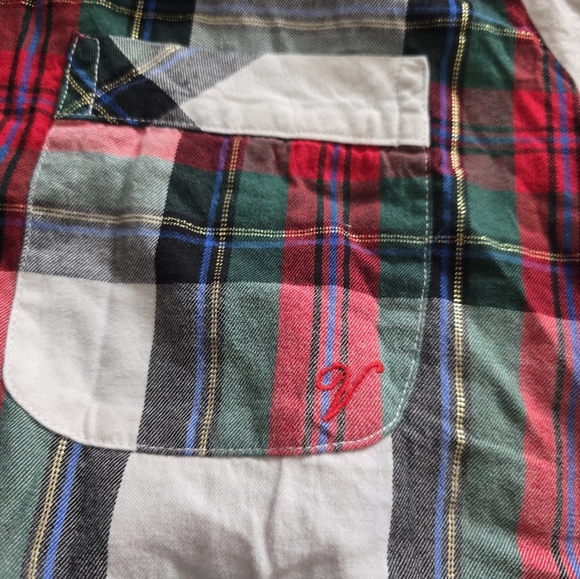 Victoria's Secret Plaid Pajamas Size Large - Picture 3 of 15